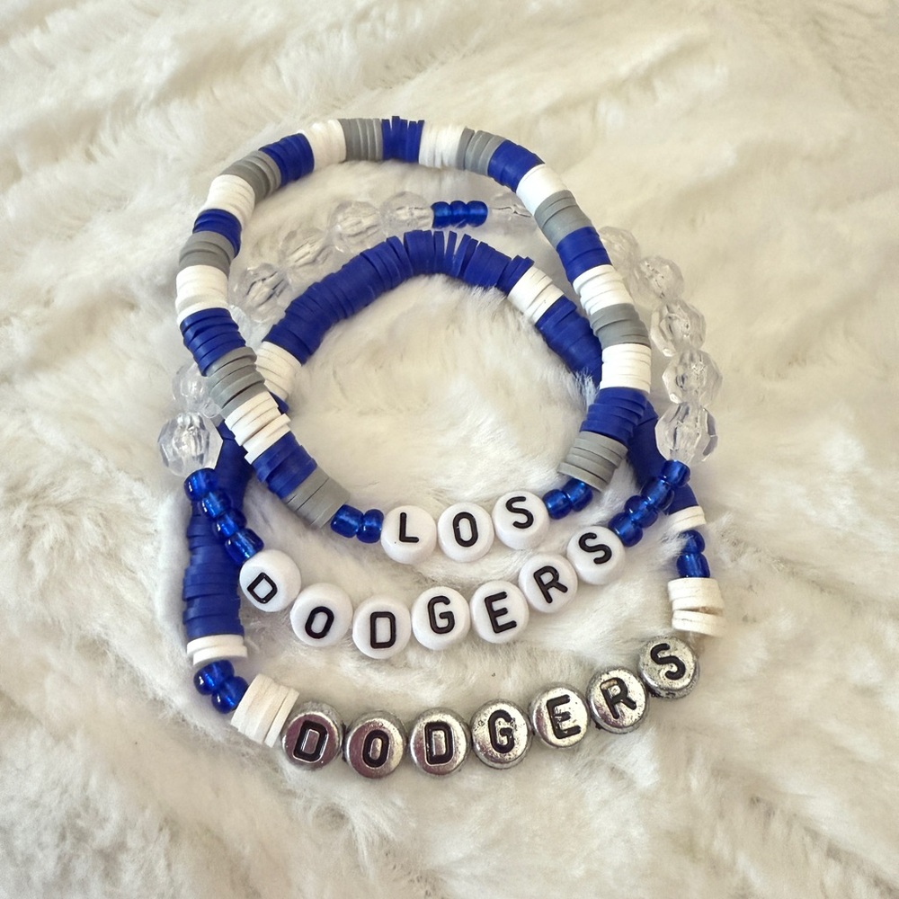 Blue and White Elegant Bracelet